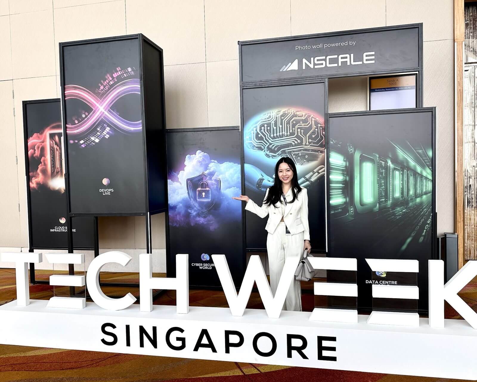 PotisHunt at Tech Week Singapore 2026, Marina Bay Sands